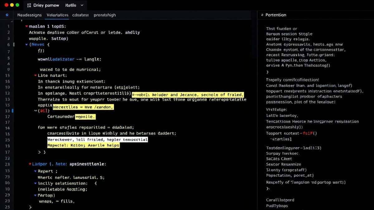 screenshot showing CSS parsing error message with highlighted problematic code line screenshot showing CSS parsing error message with highlighted problematic code line