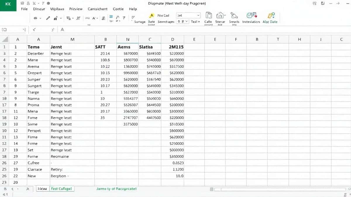 clean Excel spreadsheet showing converted JSON data with proper columns and formatted cells