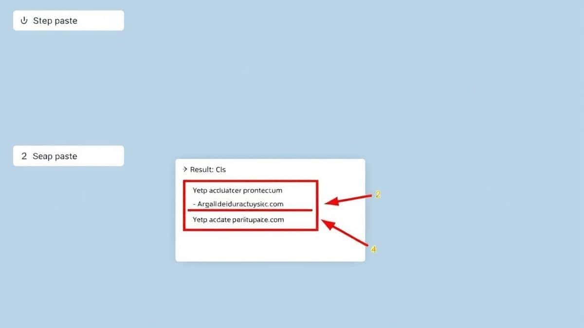 step by step HTML validation process showing paste, validate, results interface with clear annotations